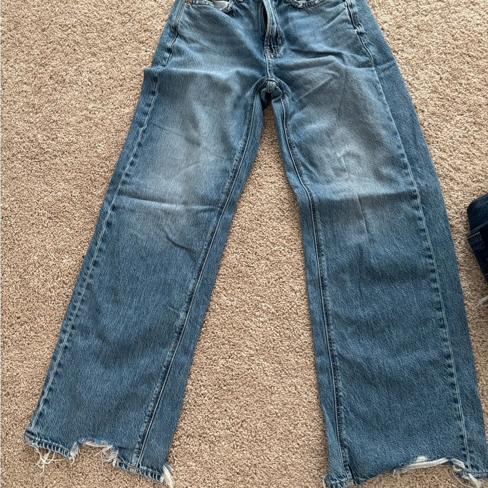 American Eagle Outfitters Blue Baggy Jeans